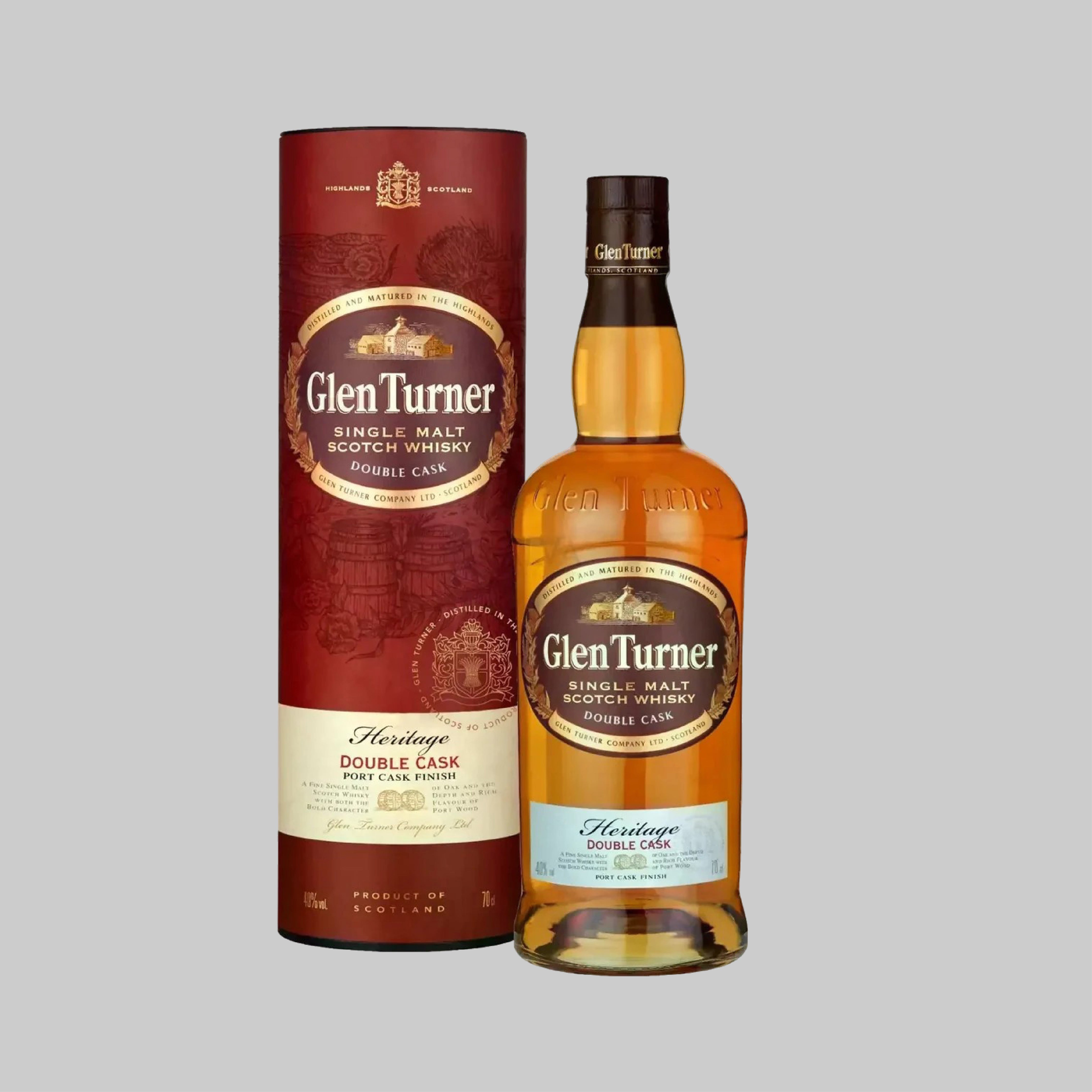 Glen Turner Heritage Single Malt Scotch Whisky 700ml 40.0% | TIME2DRINK